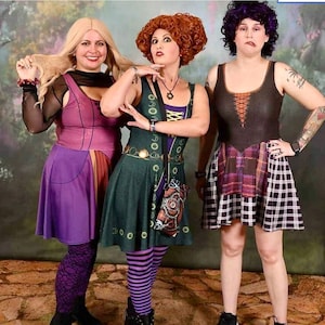 Whimsical Adventures with &#39;Winnie the Witch&#39; Women&#39;s Sleeveless Skater Dress