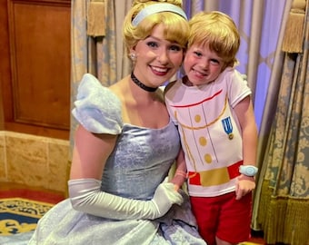 Little Hero Charming Prince Kids T-Shirt – Royal Disneybound Tee for Park Days, Cruises & Family Outfits