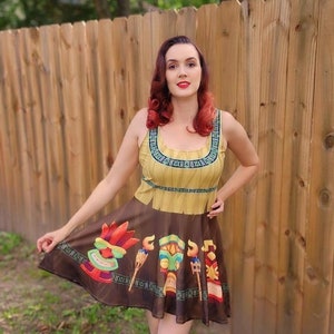 The &quot;Enchanted Tiki&quot; - Skater Dress
