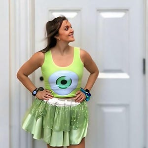 Mike Inspired Crop Top – Women’s “I’m Watching You” Disneybound Tee