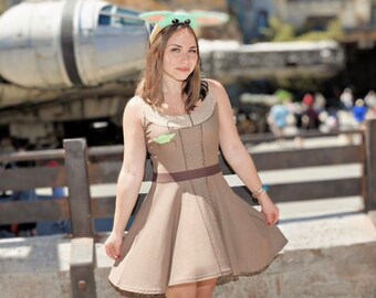 Galactic Charm Skater Dress: 'Cuteness Is Strong With This One' Galactic Disneybound Outfit