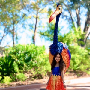 Kevin the Bird Skater Dress: Feathered Disneybounding Costume