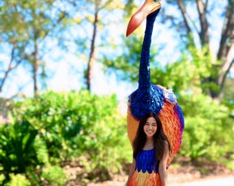 Kevin the Bird Skater Dress: Feathered Disneybounding Costume