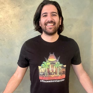 Once A Movie Rider: Classic Cinema Short-Sleeve Unisex T-Shirt