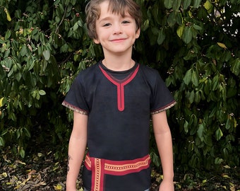 Kristoff Frozen Kids T-Shirt: Junior Ice Harvester Costume Disneybound