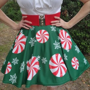 Womens christmas skirt uk shop