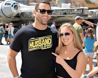 Best Husband in the Galaxy T-Shirt – Unisex Cotton Blend Tee
