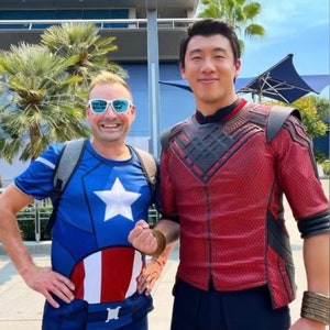 Captain marvel cheap running shirt