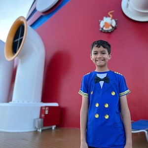 Cruise Captain Youth T-Shirt – Nautical Disneybound Costume