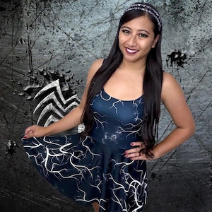 This Is Dead - Venom: Women&#39;s Athletic Superhero Skater Dress