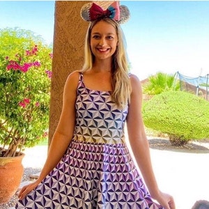 Celebrate Earth's Spaceship with 'The Spaceship Is Earth' Skater Dress