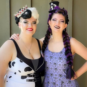 Mortally Foolish - Ghostly Inspired Athletic Skater Dress - Costume/Disneybound/Halloween, Cruise, Marathon, Comic Con