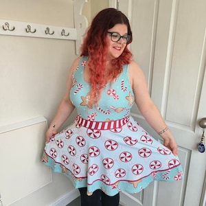 Indulge in Sweet Style with the &#39;This Gingerbread Skater Dress Is Mint!