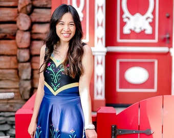Anna Inspired Crop Top: Princess Costume - Disneybound Style