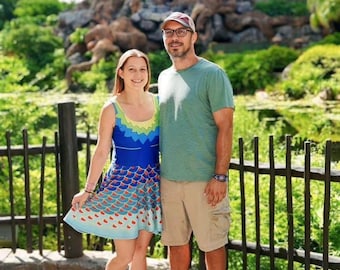 Festival of the Lion Skater Dress: Vibrant Disneybounding Costume Festival of the Lion Skater Dress: Vibrant Disneybounding Costume