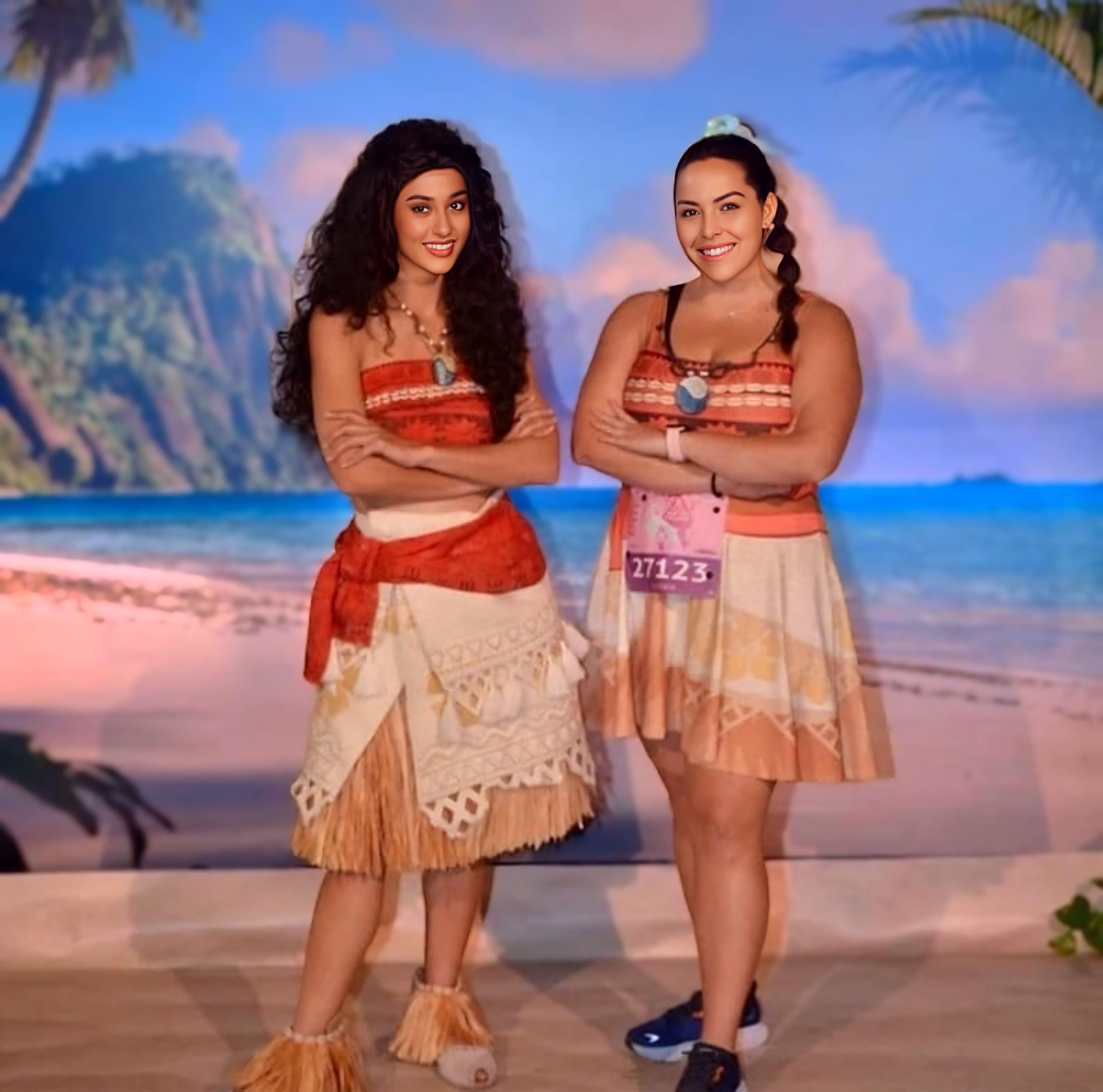beach house at the moana dress code Skater Dress: Island Princess Costume, Aloha Disneybound Size:S(34/36)
