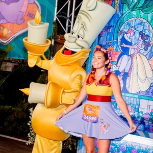 A Spark of Imagination (1)– Women’s Athletic Skater Dress – Whimsical, Dreamy Style for Disneybounding, Cruise, Marathon & Theme Parks