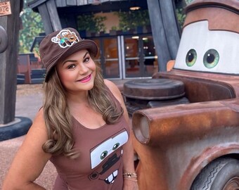 Tow Truck Tank Top – Route 66 Disneybound Sleeveless Shirt