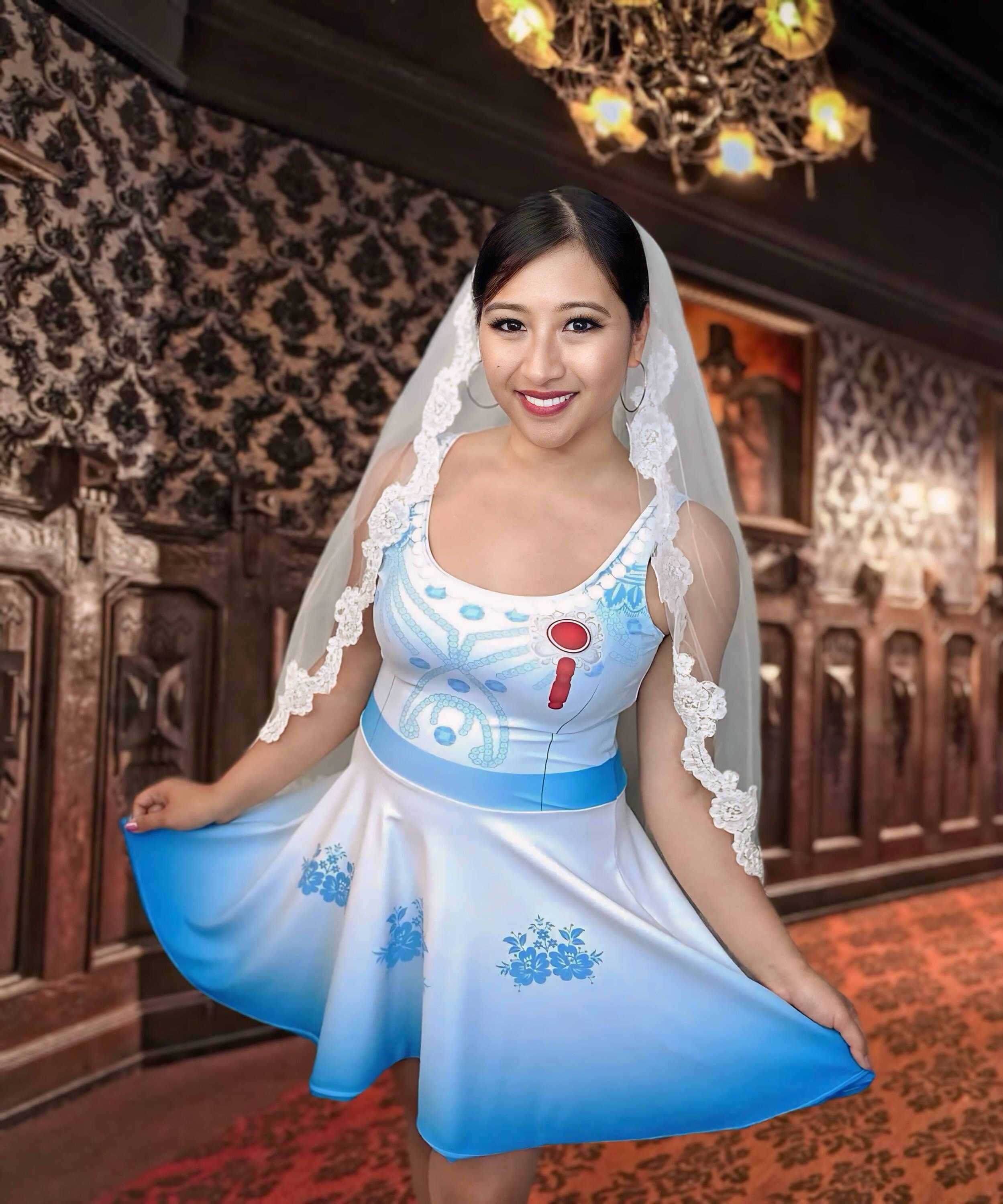 Constance Hatchet Skater Dress: Gothic Haunted Mansion Disneybounding Costume