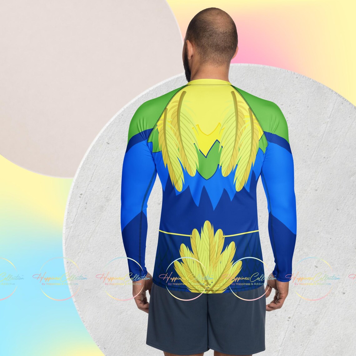 Festival of the Lion Bird Rash Guard: Long Sleeve Theme Park Costume ...