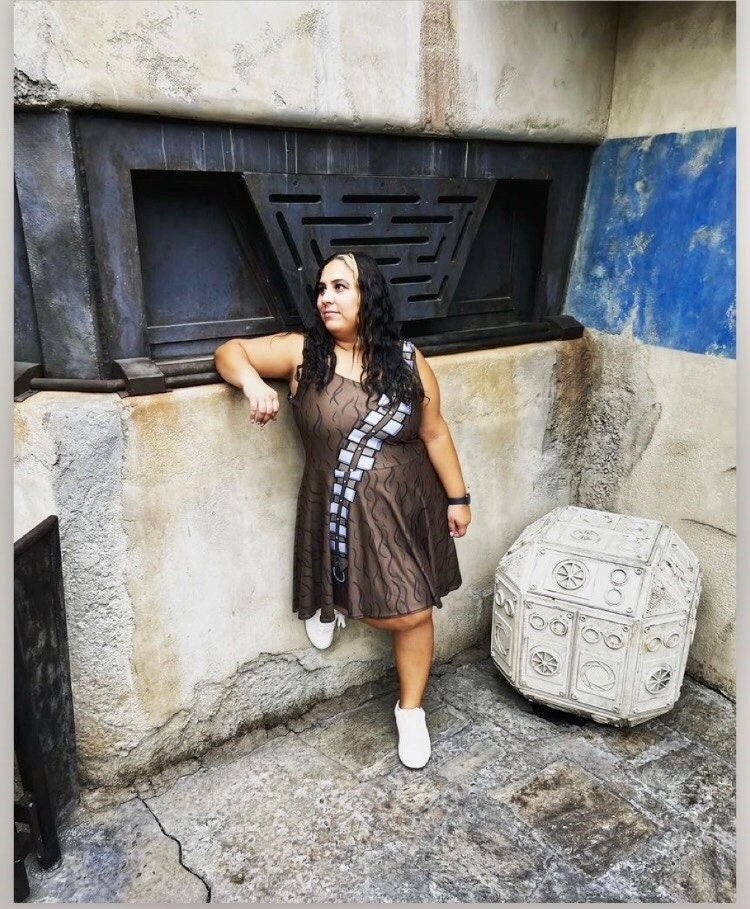 broussard's brunch dress code Solid Khaki Brown Bust Fitted Skater Midi Dress  Kaoribyshreya