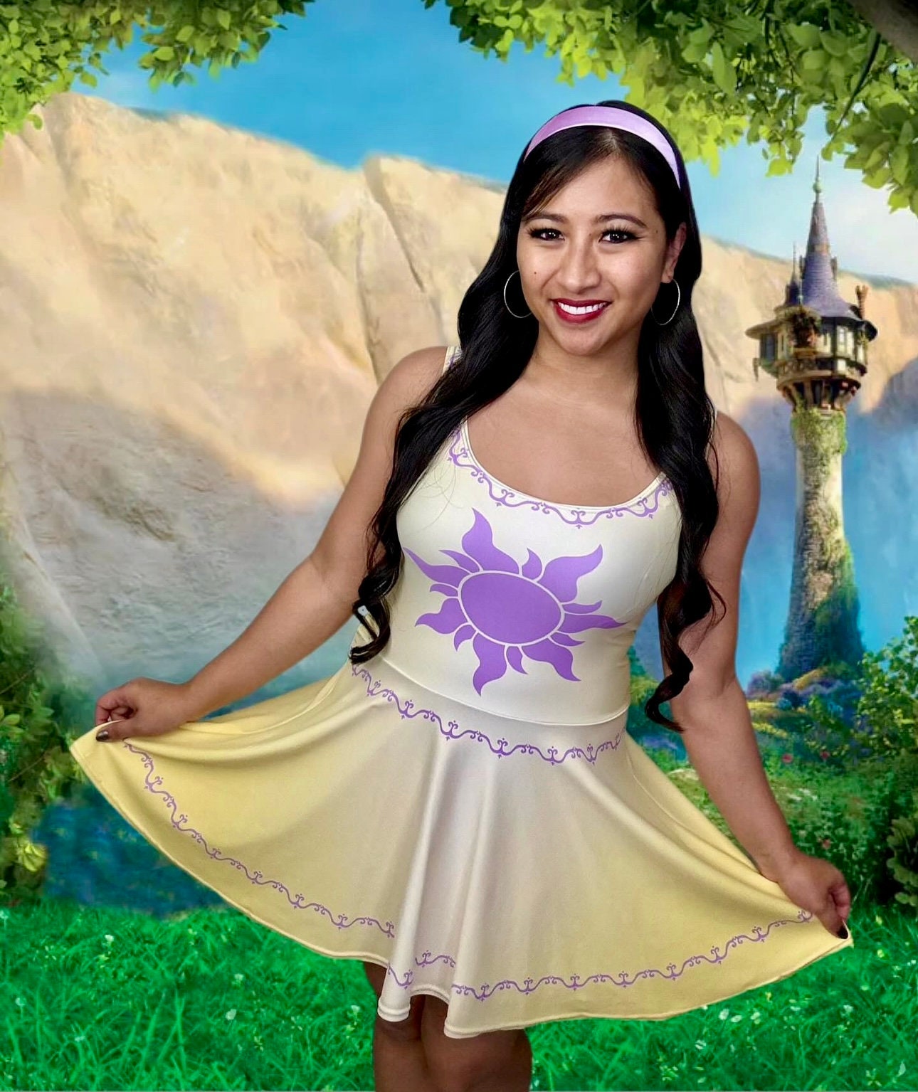 tangled skater dress Discover 19 Rapunzel Figure Skating Competition and purple skating dress ideas