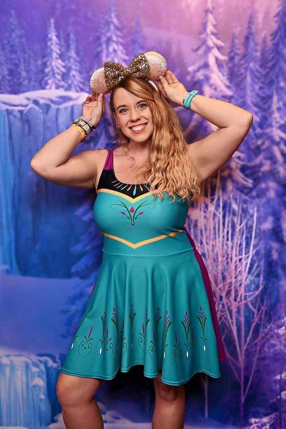 elsa skater dress Elsa Disney Frozen skater dress Costume Halloween