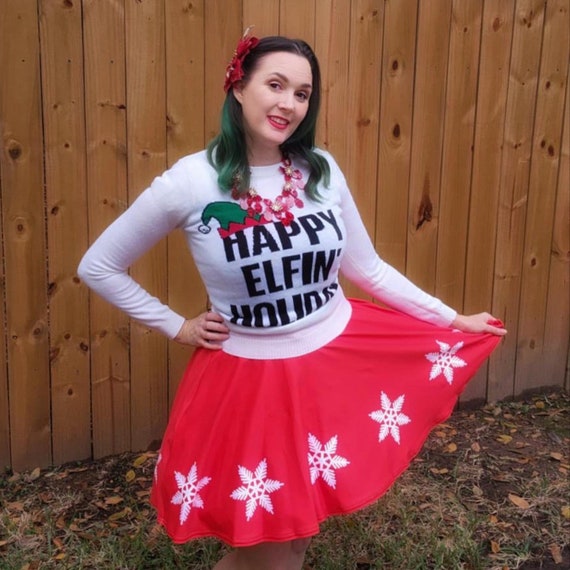 Holiday clearance skater skirts