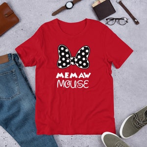 MeMaw Mouse - Short-Sleeve Unisex T-Shirt