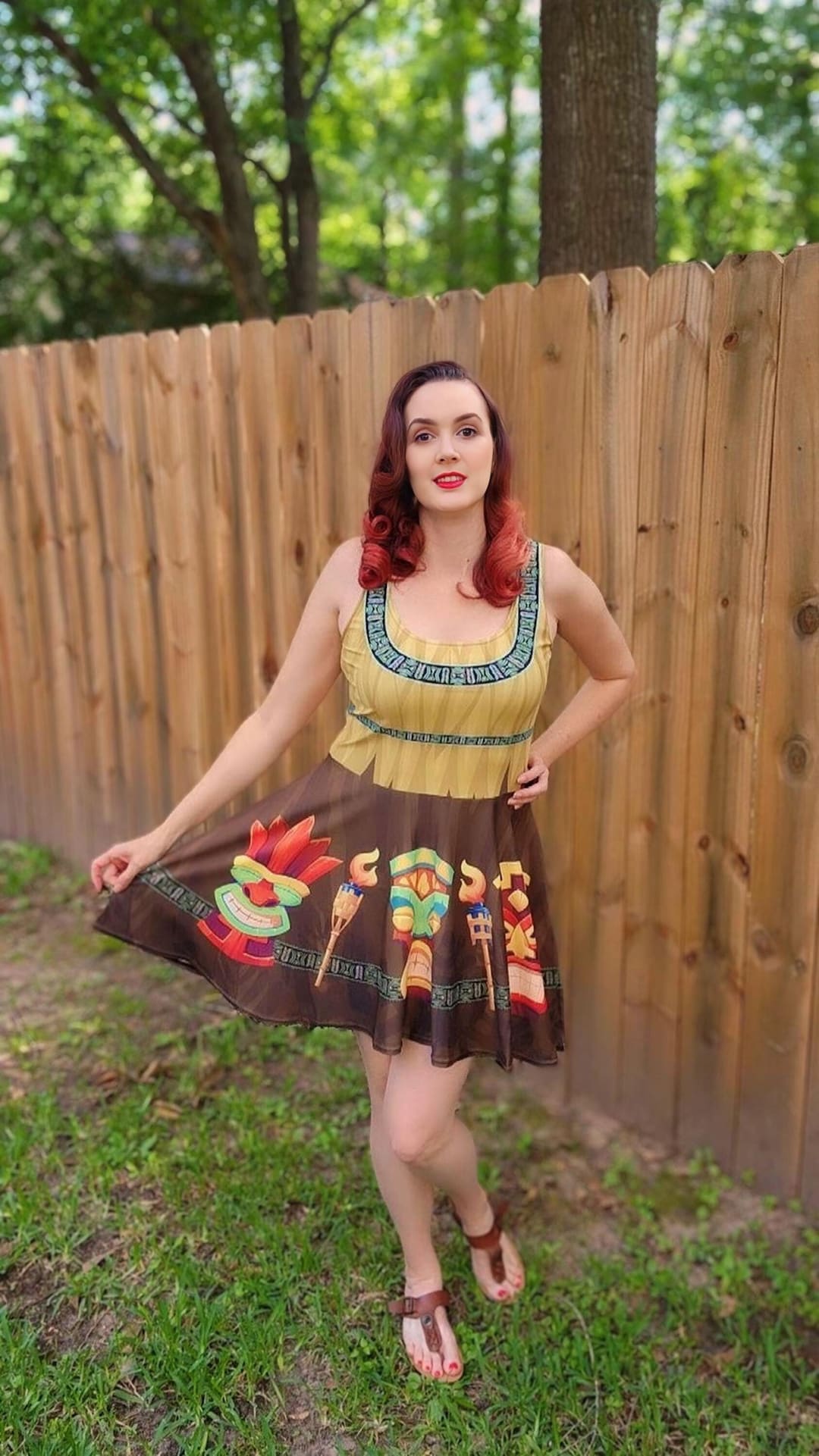 The Enchanted Tiki - Skater Dress