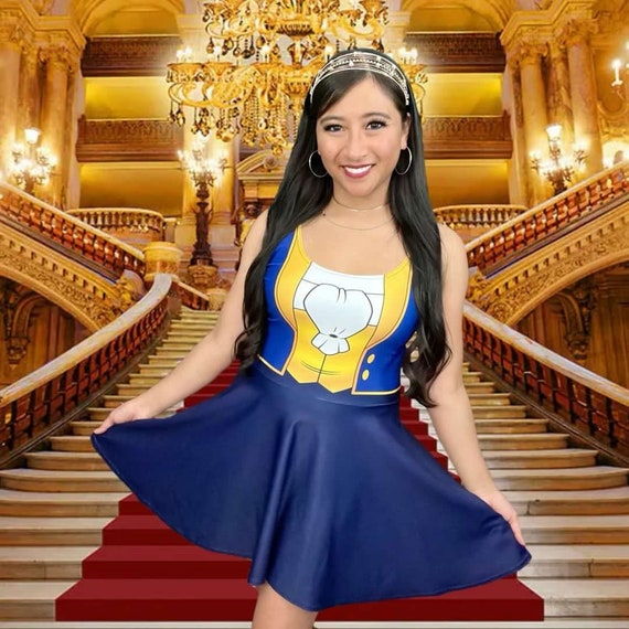 disneybound blue dress Blue Fairy Skater Dress: Celestial Disneybound Costume