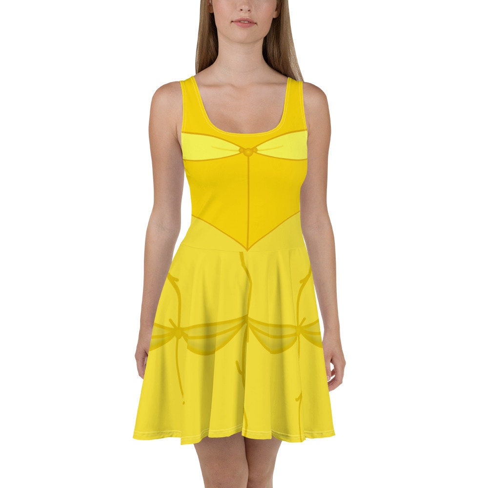 Discover Enchanted Rose Beauty - Belle Skater Dress