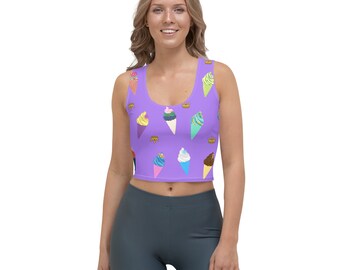 Sweet Spell: 'Enchanted Confection' Princess Ice Cream Dream Crop Top