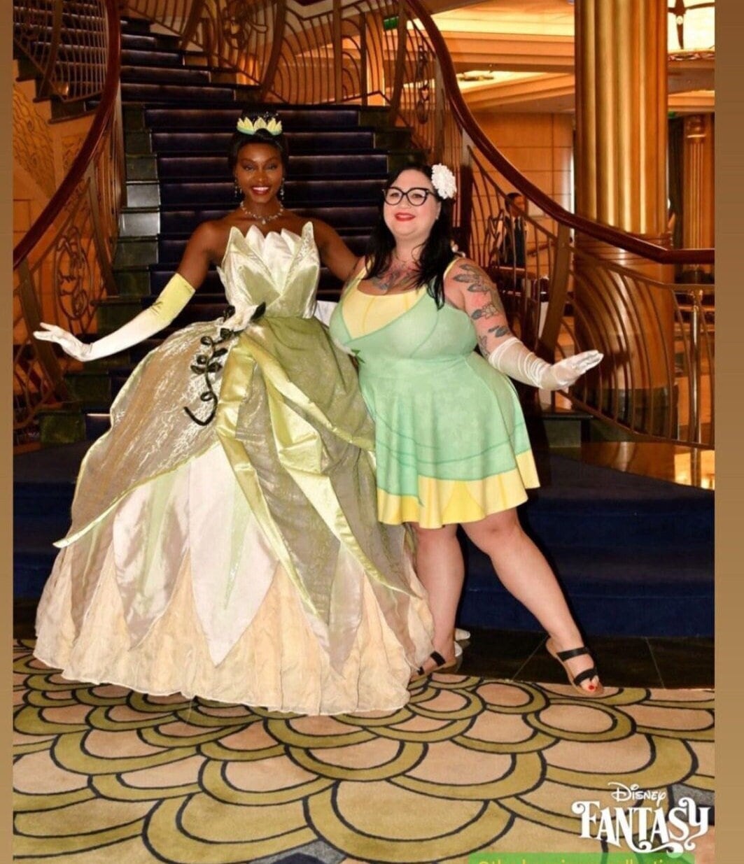 Disney Princess and the Frog Princess Tiana Halloween Cosplay Costume –  Gcosplay