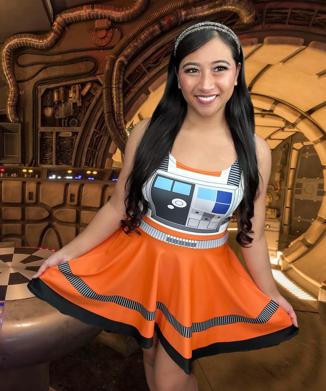 Space Scoob Skater Dress
