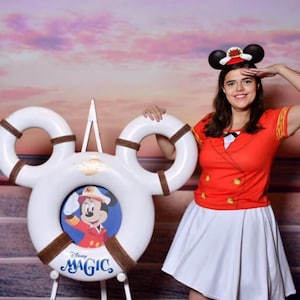 Promoted To Captain MaxDri Athletic T-Shirt: Women&#39;s Minniebound Cruise Disneybound Top