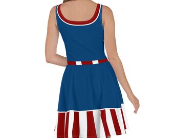 superhero skater dress Destiny Superhero Skater Dress Wrong Lever Clothing