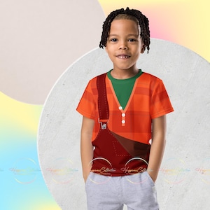 Wreck-It Overalls Kids Crew Neck T-shirt: Playful Mischief Tee Disneybound Style