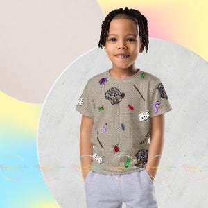 T-Shirt mit Rundhalsausschnitt für Kinder