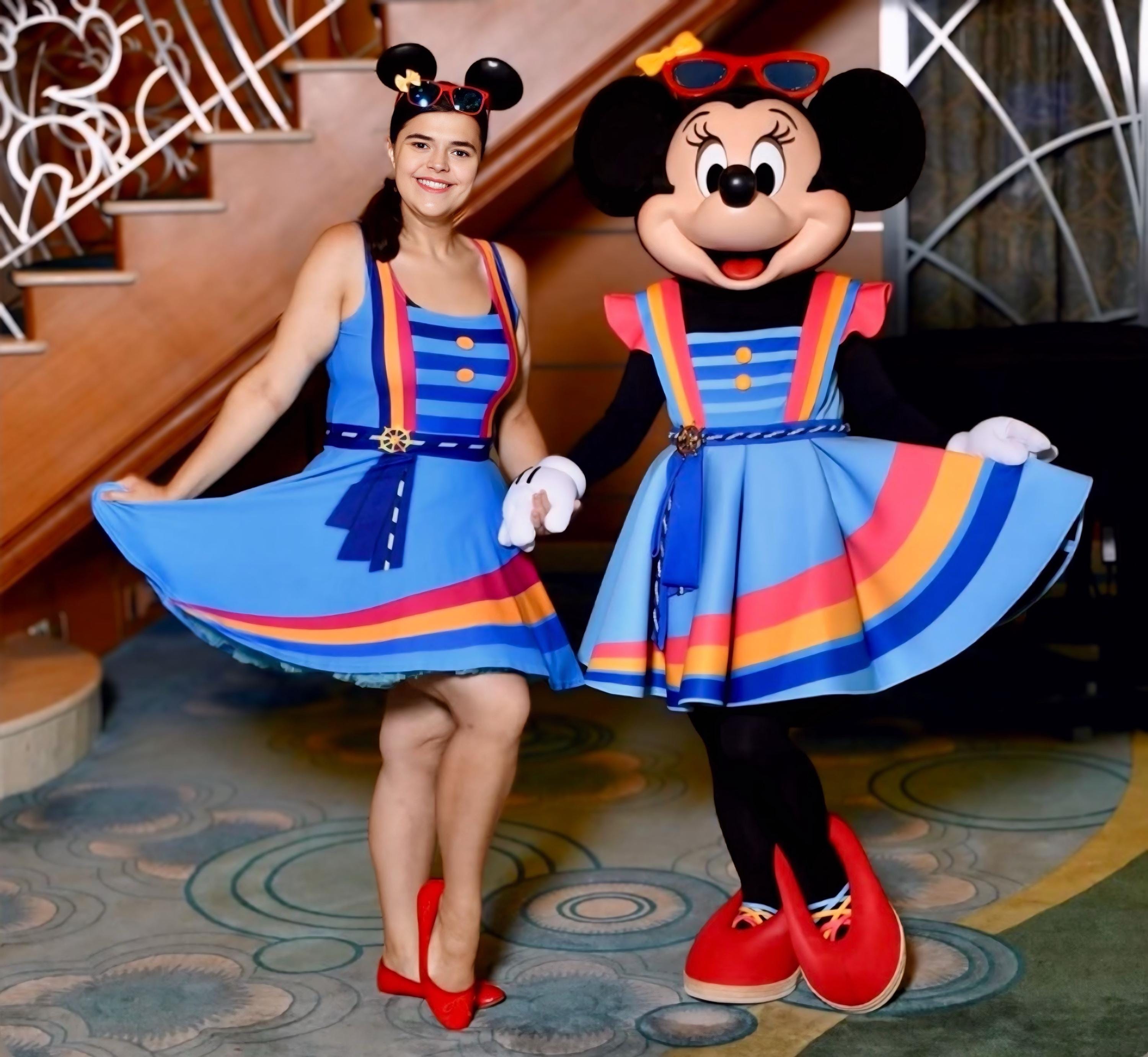 Minnie Mouse Blue Dress Costume Blue Minnie Mouse Inspired Dress: Vintage Polka Dot Costume With Minnie Mouse Blue Dress Costume Blue Minnie Mouse Inspired Dress: Vintage Polka Dot Costume With