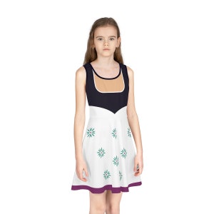 The Haunted Tightrope Walker - Girls&#39; Sleeveless Skater Dress