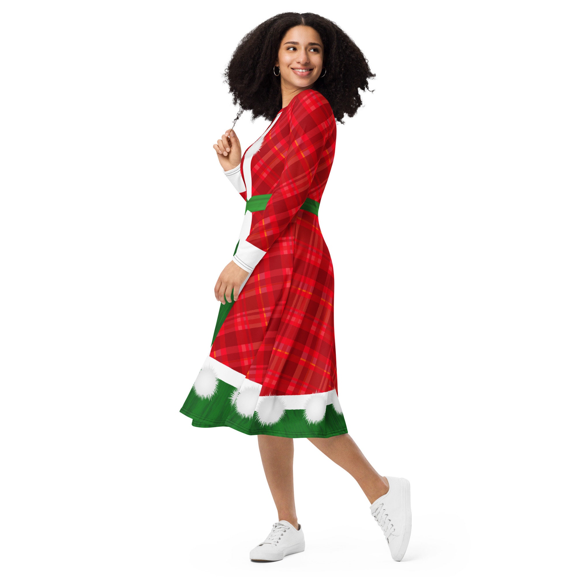 long sleeve xmas dress Womens Christmas Sweater Snowflack Tree Print  REENOVY Product Description Celebrate in Style with 'The