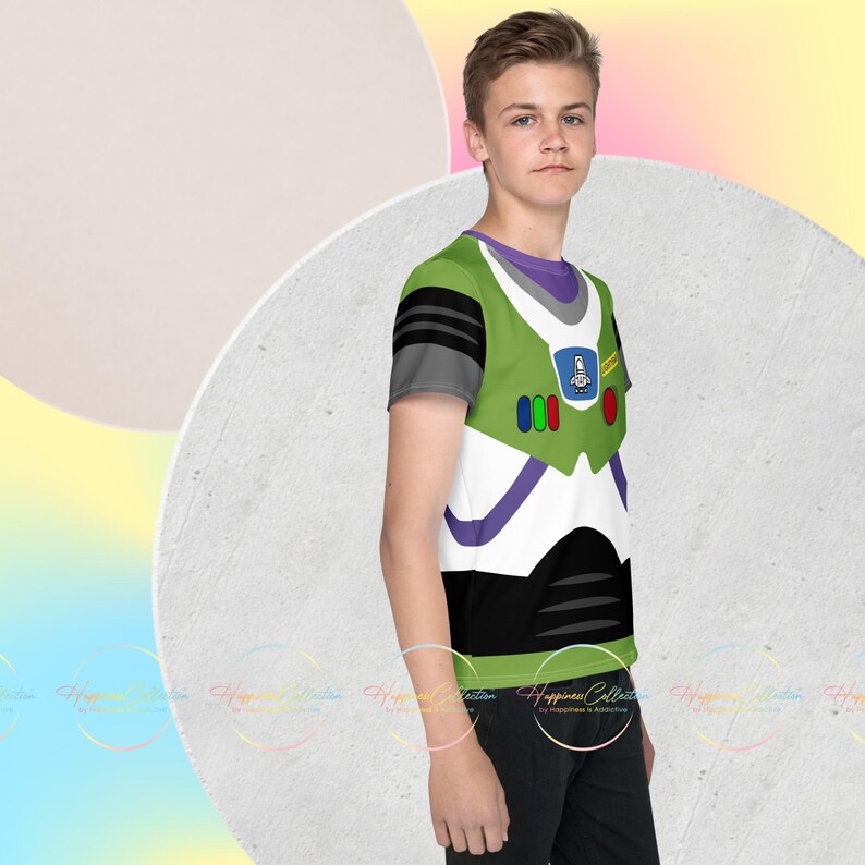 Buzz Lightyear Kids T-Shirt – Space Explorer Disneybound Outfit image 5