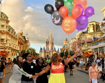 Honeybee Hustle - Honey-Loving Bear Inspired Skater Dress - Disneybound/Cruise, Marathon, Halloween, Comic Con