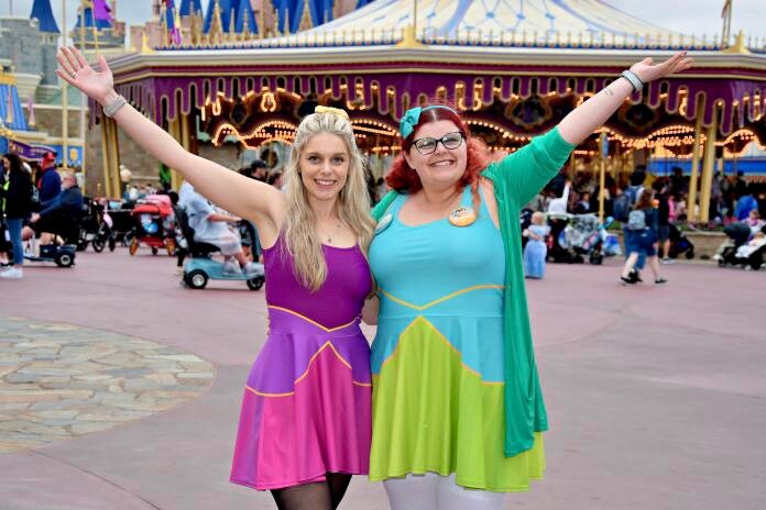 Anastasia Disney Purple Dress Anastasia Skater Dress: Elegant Sleeveless  Disneybound Style