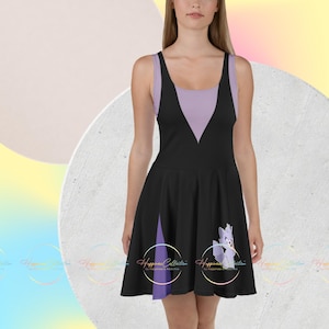 The Evil Empress’s Concoction – Yzma Inspired Skater Dress, Women&#39;s Athletic Disneybound Costume