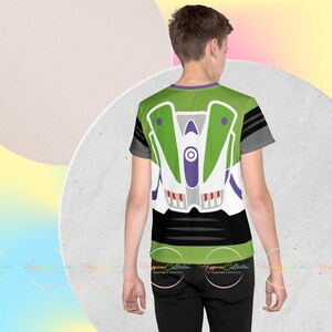 Buzz Lightyear Kids T-Shirt – Space Explorer Disneybound Outfit image 4