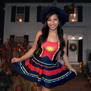 The Dani Pocus: Women&#39;s Enchanted Evening Skater Dress