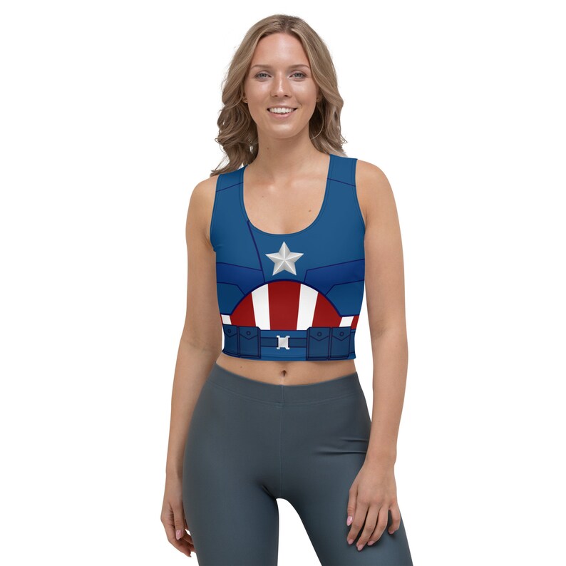 America ! Crop Top