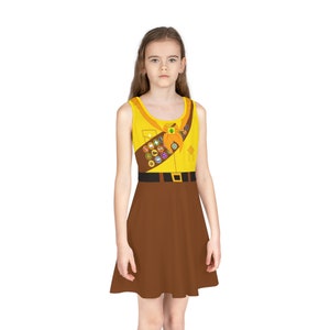 Wilderness Explorer Girls&#39; Sleeveless Skater Dress